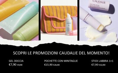 Scopri in farmacia le promo Caudalie del momento!