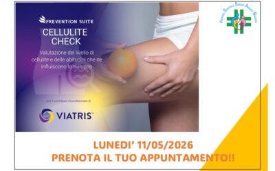 Check gratuito cellulite 11 maggio 2026