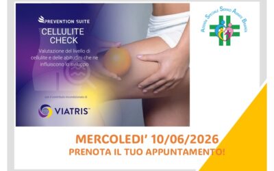 Check gratuito cellulite 10 giugno 2026