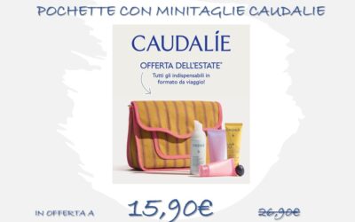 Pochette minitaglie degli indispensabili Caudalie