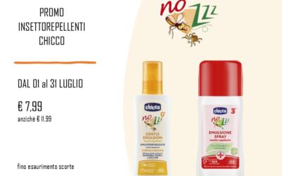 Promo Insettorepellenti Chicco