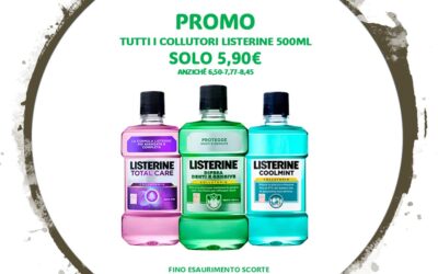 PROMO COLLUTORI LISTERINE