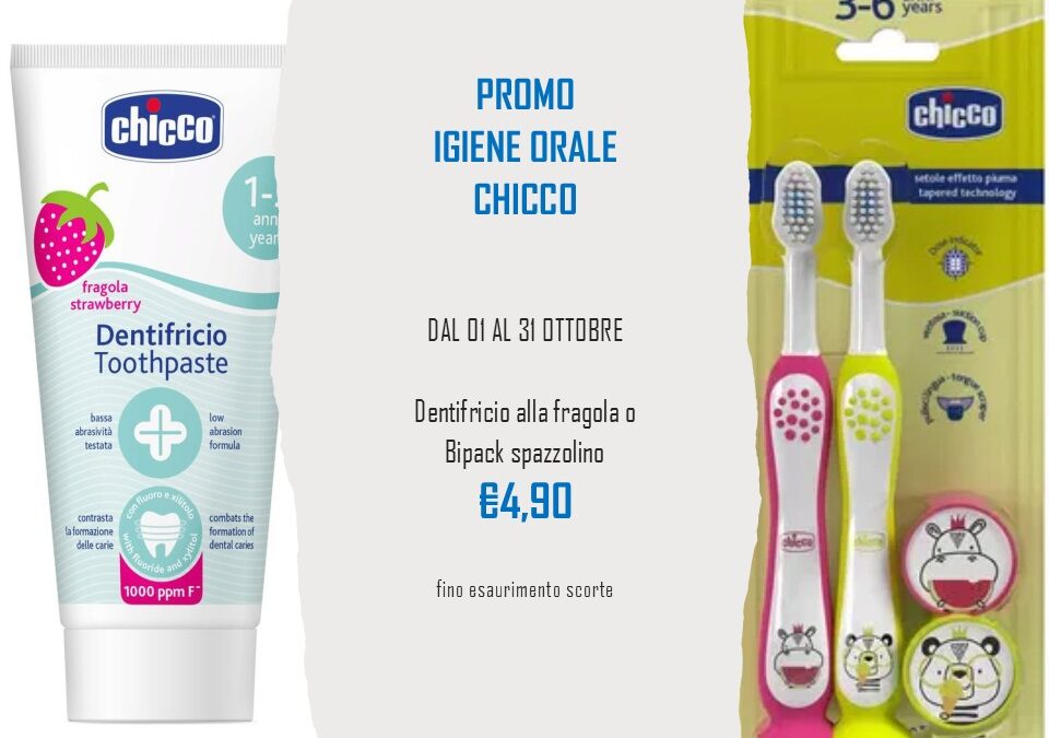 Chicco – promo del mese